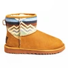 Угги женские ботинки UGG Mini Pendleton Chestnut фото-1