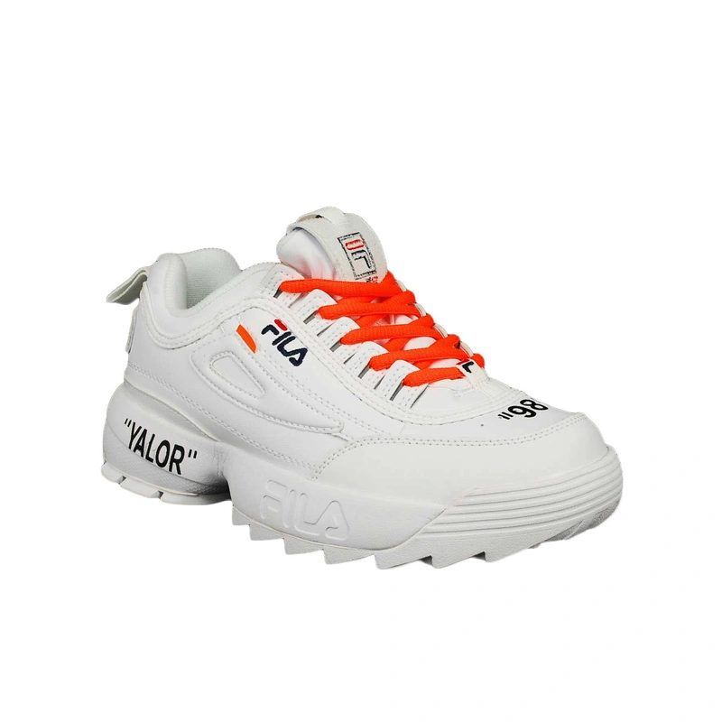 Кроссовки Fila Disruptor 2 x Off White FW01655-111 White фото-7