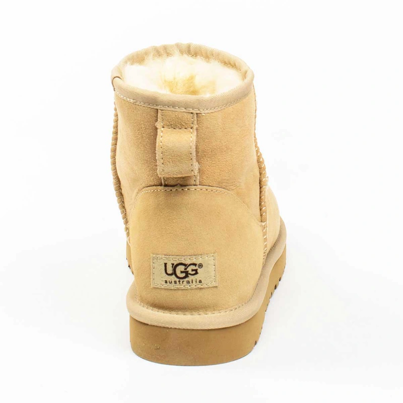 Угги женские ботинки UGG Mini Classic Sand фото-4