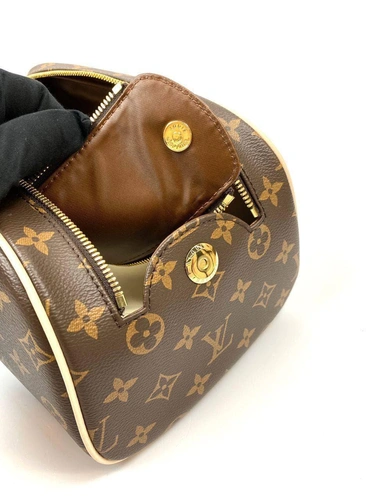 Женская сумка-косметичка Louis Vuitton Нececcep King Size N47527 премиум-люкс качество коричневая 28/16/13 см A80585 фото-6