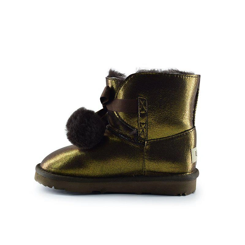 Угги детские UGG Kids Gita Metallic Chocolate фото-6