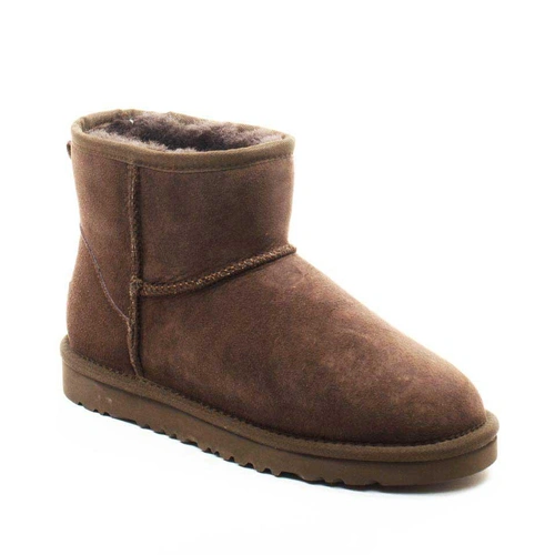 Угги женские ботинки UGG Mini Classic Chocolate фото-2