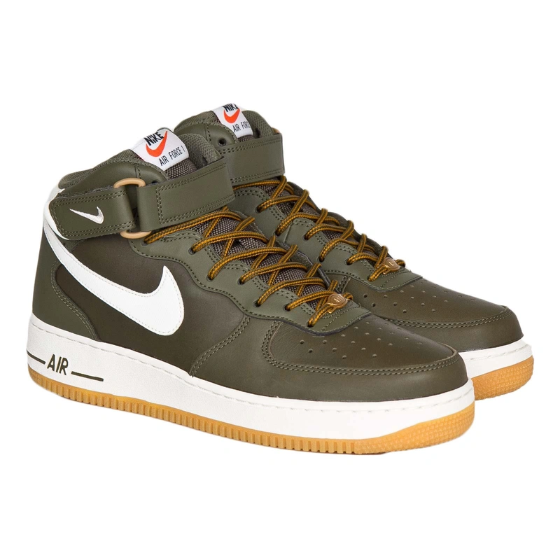 Кроссовки Nike Air Force 1 Mid ’07 Olive Gum фото-2