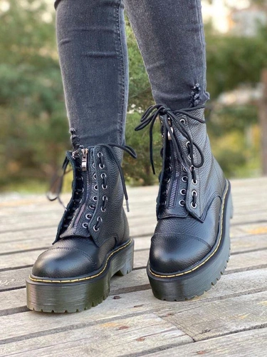 Ботинки женские Dr Martens черные A54488 фото-4