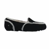 Угги женские мокасины UGG Hailey Loafer Black фото-1