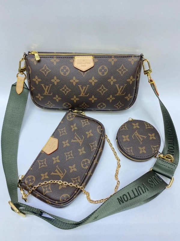 Клатч женский Louis Vuitton из канвы Monogram коричневый качество-люкс фото-7