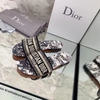 Шлёпанцы женские Christian Dior разноцветные премиум-люкс коллекция 2021-2022 A73231 фото-1