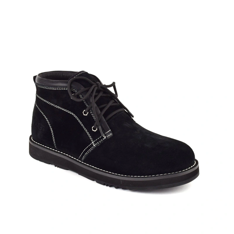 Угги мужские ботинки UGG Iowa Men Boots Black фото-5