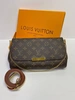 Женская сумка Louis Vuitton Favorite MM премиум-люкс коричневая 25/15 фото-1