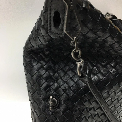 Сумка Bottega Veneta Wickerwork Intrecciato Black фото-7