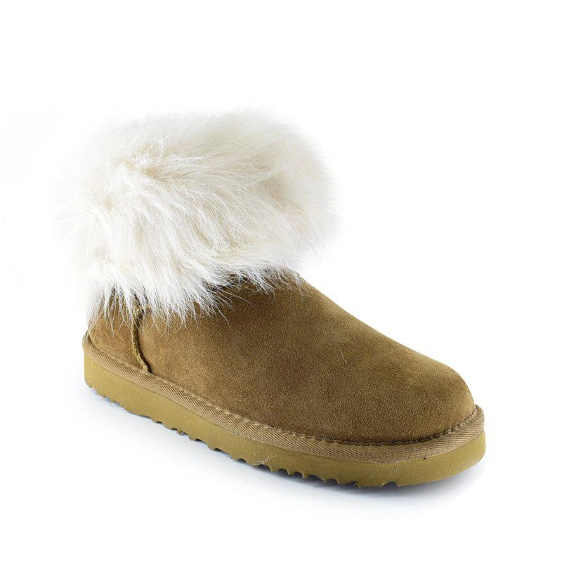 Угги женские с мехом UGG Valentina Chestnut фото-4