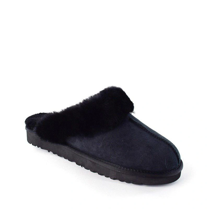 Угги тапочки мужские COQUETTE SLIPPER MEN’S Black фото-9