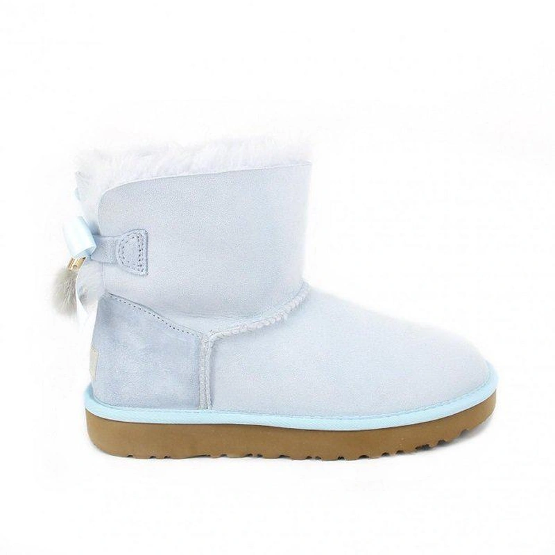 Угги женские мини UGG Bailey Bow Tassel Iceberg