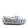 Угги женские мокасины UGG Dakota Serein 2 Silver фото-1