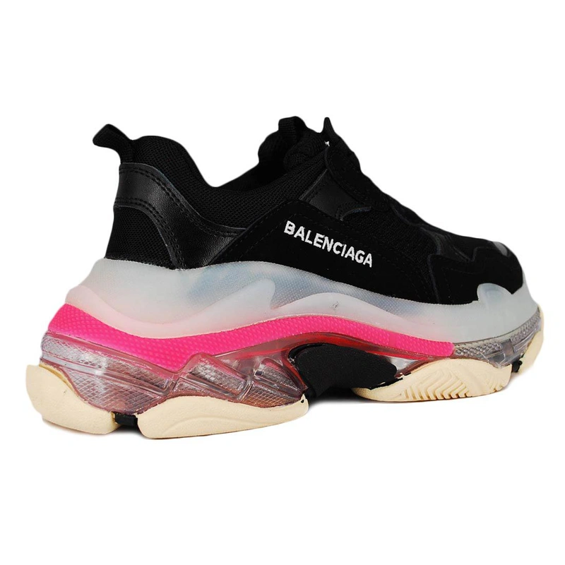 Кроссовки Balenciaga Triple S Clear Sole 541624W09 Black фото-3