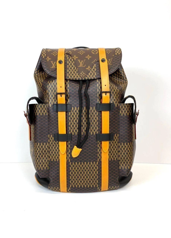 Рюкзак Louis Vuitton Christopher PM премиум-люкс коричневый 45/34/15