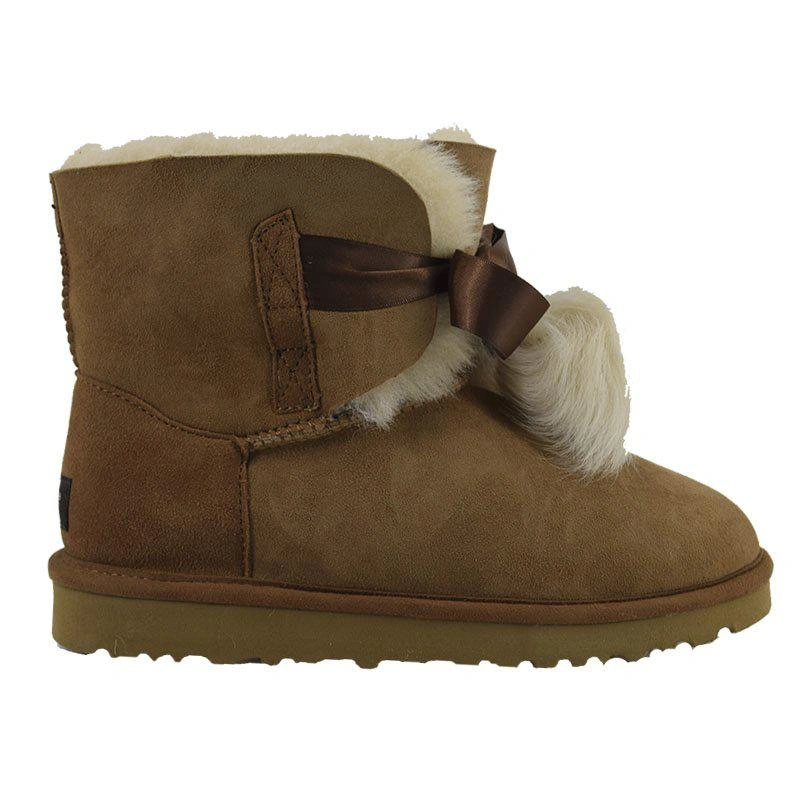 Угги женские UGG Classic Mini Gita Chestnut фото-6