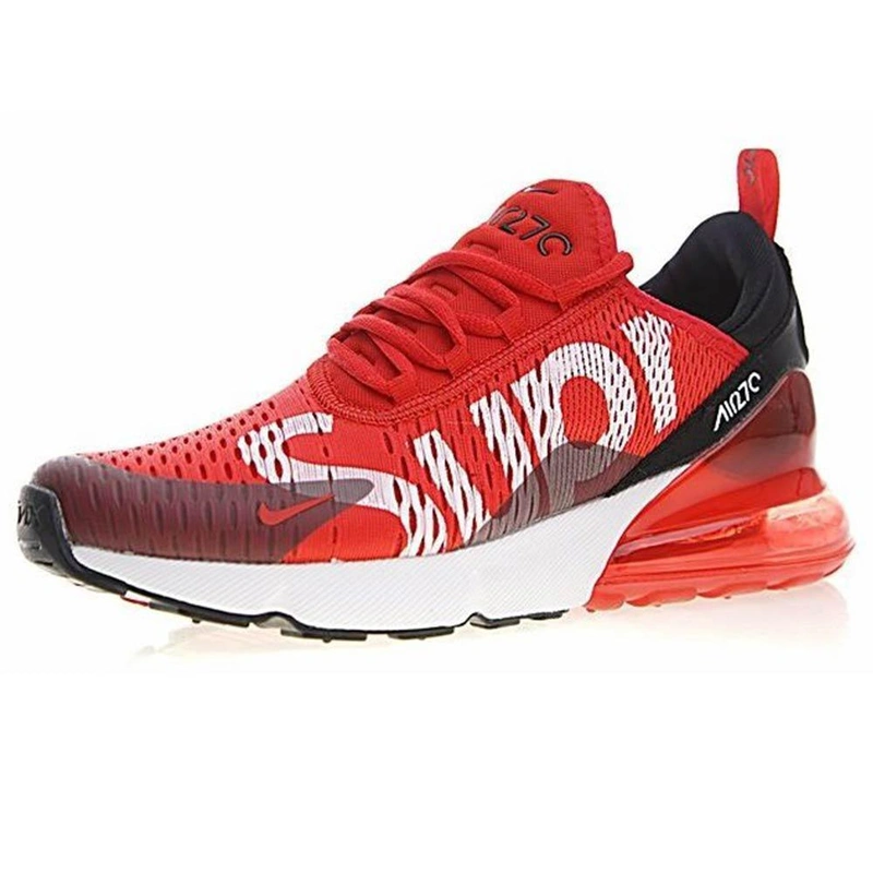 Кроссовки Nike Air Max 270 x Supreme Red Black White фото-2