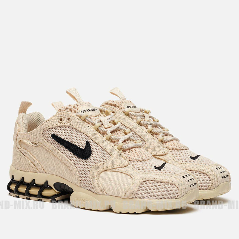 Кроссовки Stussy x Nike Air Zoom Spiridon Cage 2 CQ5486-200 Beige фото-2