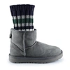 Угги женские UGG Sacai Knit Classic Mini II Grey фото-1