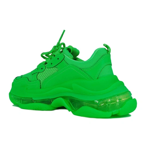 Кроссовки Balenciaga Triple S Clear Sole 5642W04 Green фото-4