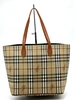 Сумка Burberry A106493 из канвы коричневая фото-1