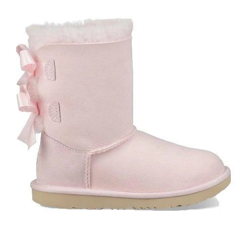 Угги детские UGG Kids Bailey Bow II Pink