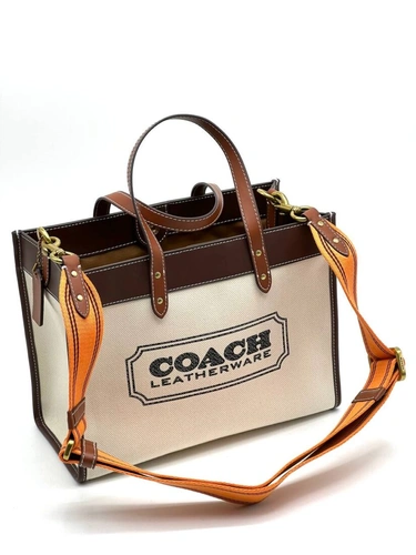 Сумка Coach A107275 текстильная 30:23 см фото-5