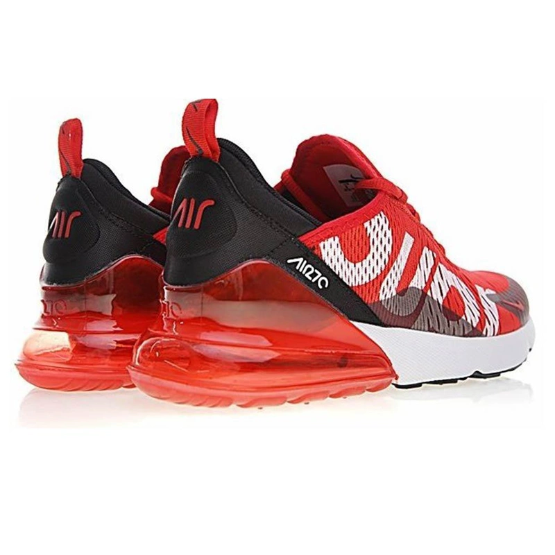 Кроссовки Nike Air Max 270 x Supreme Red Black White фото-4