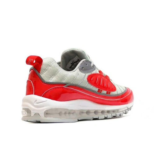 Кроссовки Nike Air Max 98 Supreme Red Grey фото-3