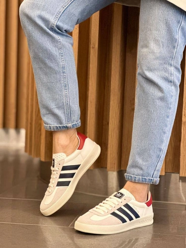 Кеды Adidas Gazelle x Gucci A105034 White фото-5