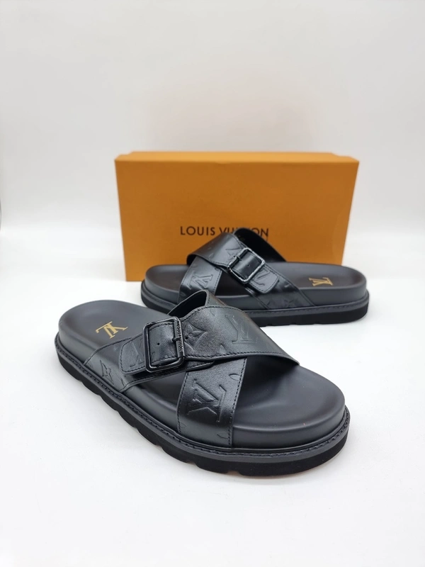 Шлёпанцы мужские Louis Vuitton Foch A109994 Black