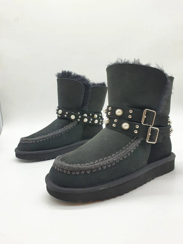 Угги женские UGG Mckay черные A57736 фото-3