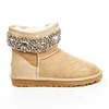 Угги женские ботинки UGG Jimmy Choo Crystals Sand фото-1