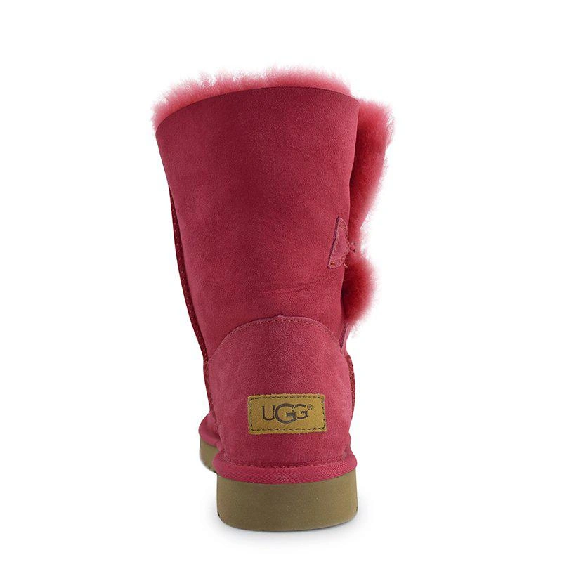 Угги женские UGG II Bailey Button Red фото-3