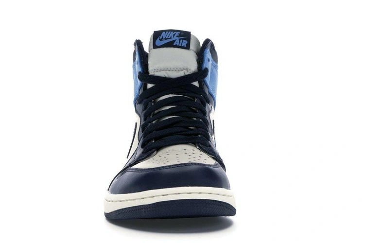 Кроссовки Nike Air Jordan 1 Retro Obsidian UNC BlueWhite фото-3