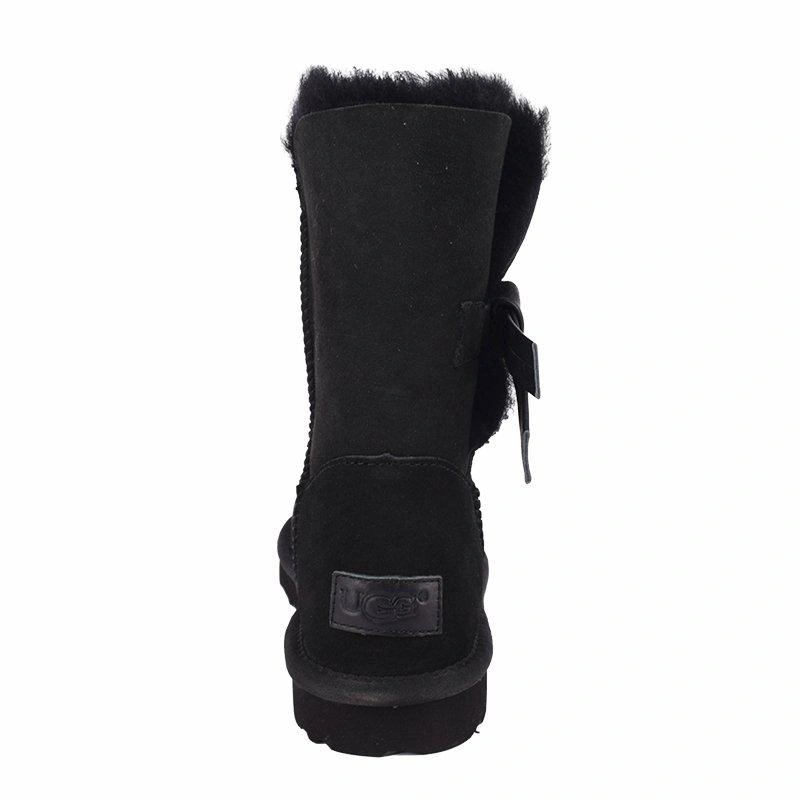 Угги женские UGG Classic Knot Black фото-2