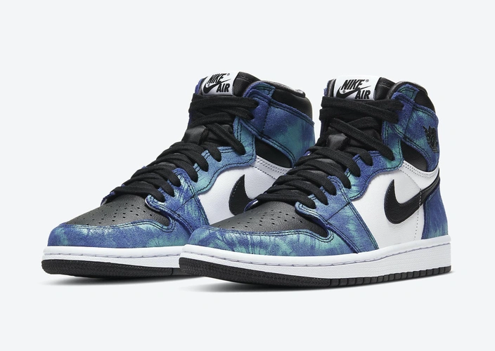 Кроссовки Nike Air Jordan 1 Retro Tie Dye фото-2