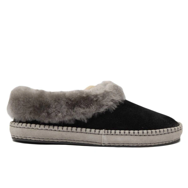 Угги женские UGG Women Slippers WRIN Black