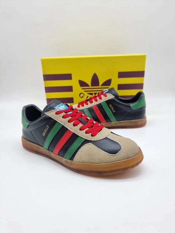 Кеды Adidas Gazelle x Gucci A108078 Black