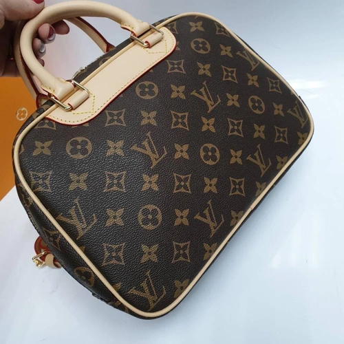 Женская сумка Louis Vuitton Monogram коричневая 28/21/11 фото-3