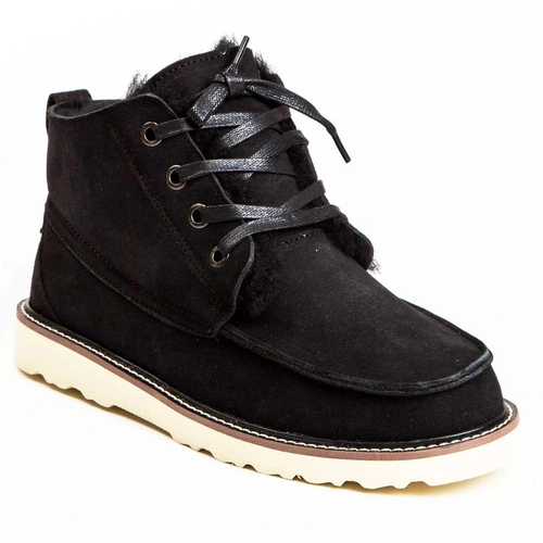 Угги мужские ботинки UGG Beckham Black фото-3