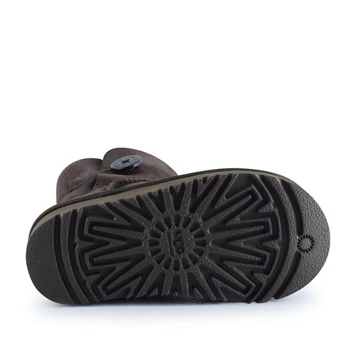 Угги детские UGG Kids Bailey Button II Chocolate фото-4