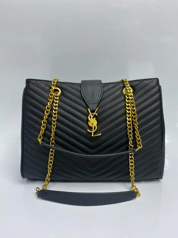 Сумка женская Yves Saint Laurent (YSL) черная 33/23/11 см. коллекция 2021-2022 A81038