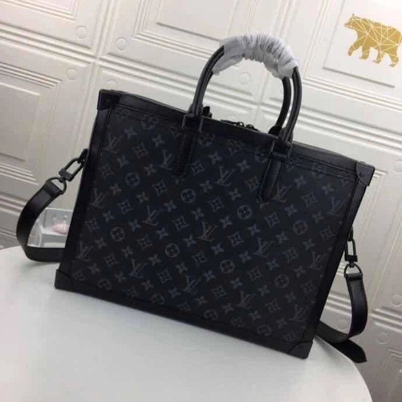 Сумка-портфель Louis Vuitton черная 38/30/9