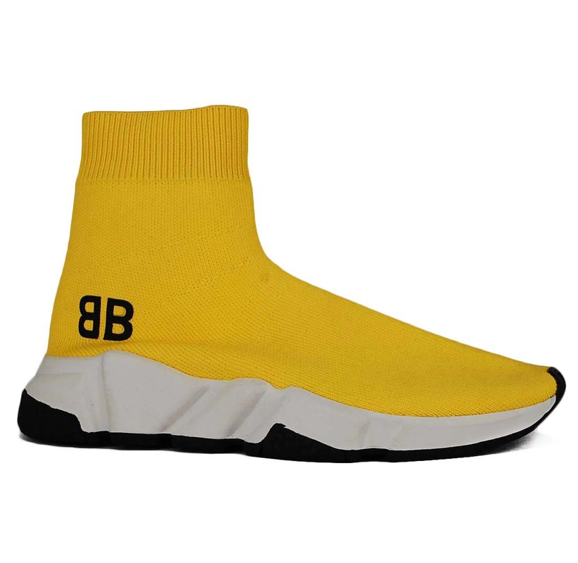 Кроссовки Balenciaga Speed Trainer Sock Yellow