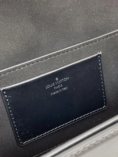 Женская сумка Louis Vuitton  премиум-люкс коричневая Neo Sain Cloud 22/14/6 фото-5