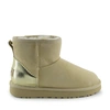 Угги женские мини UGG Classic Mini II Metallic Driftwood фото-1