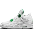 Кроссовки Nike Air Jordan 4 Retro Metallic Green фото-1