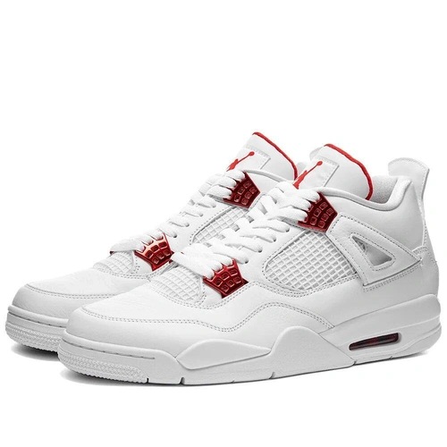 Кроссовки Nike Air Jordan 4 Retro Metallic Red фото-3